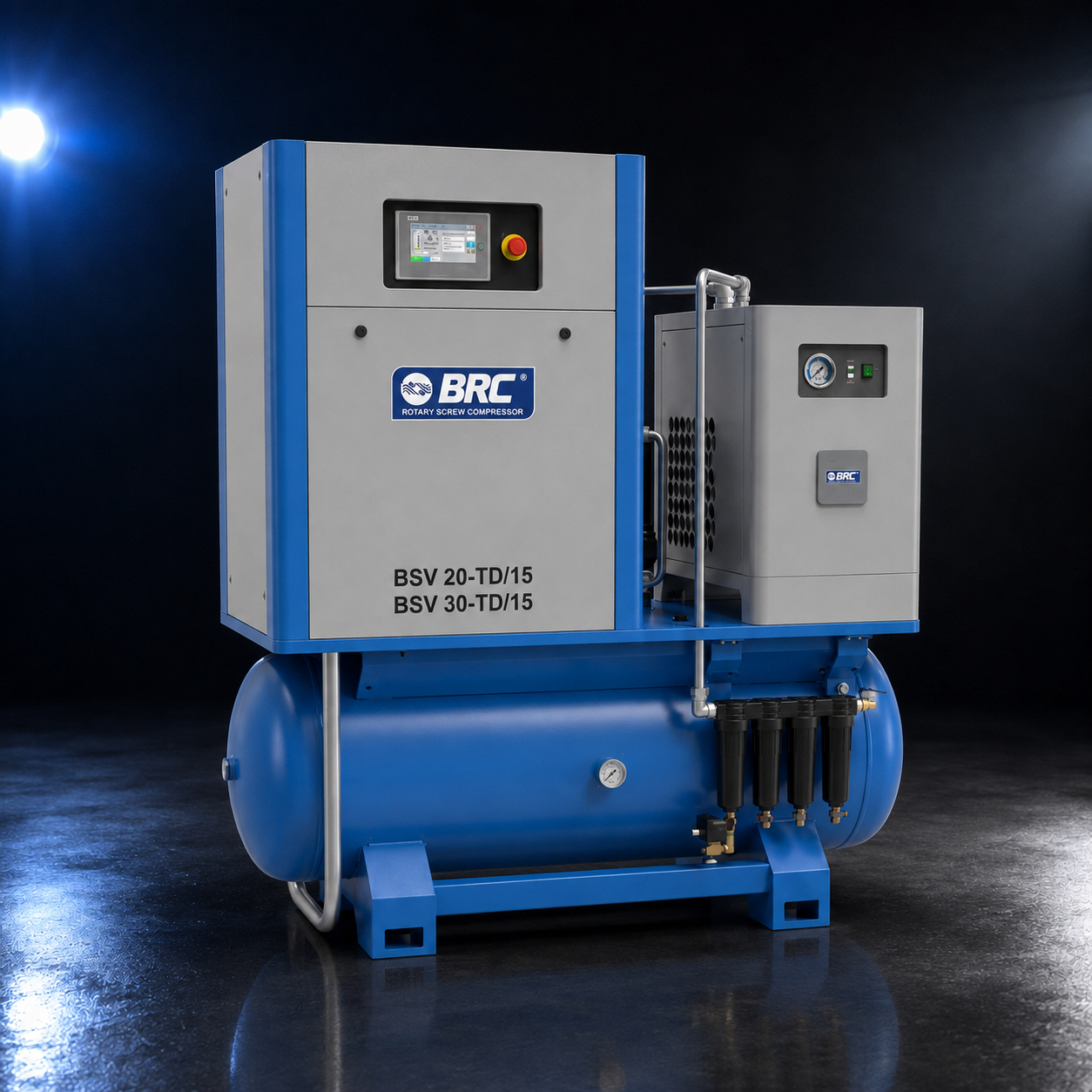 BRC Laser Cutting Series – 16 Bar Screw Air Compressor