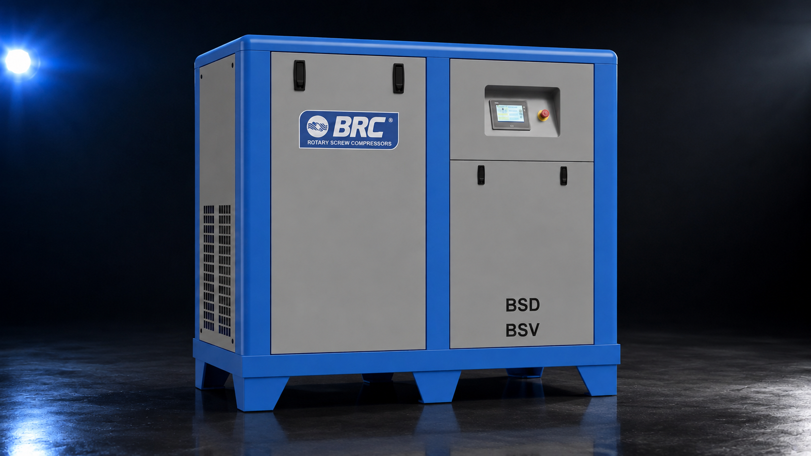 BRC Stand-Alone Screw Air Compressor – 100–220 HP