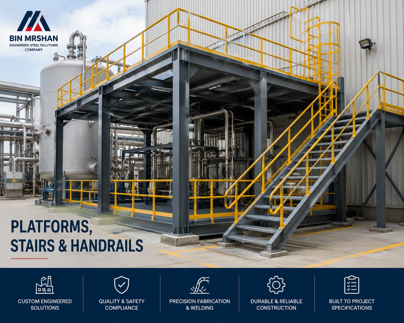 Platforms, Stairs & Handrails